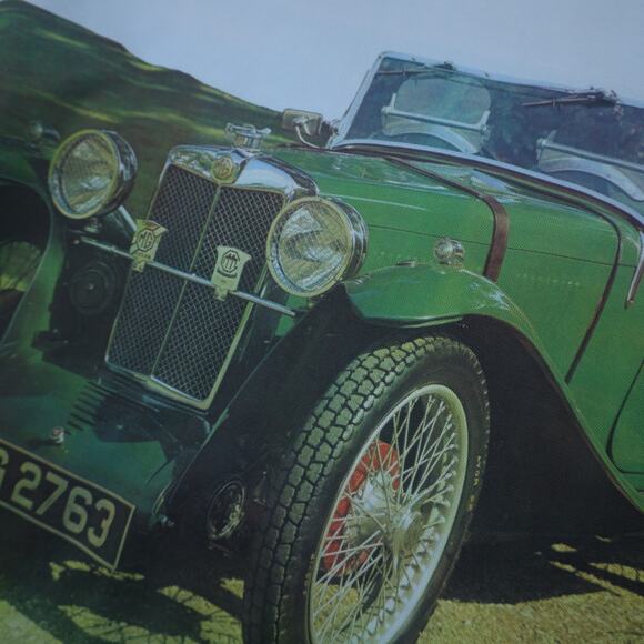 Vintage 70s JC Penney Photorealistic MG Automobile Graphic T Shirt - Picture 4 of 10